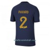 Camiseta de fútbol Francia Benjamin Pavard 2 Primera Equipación Mundial 2022 - Hombre